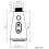 NES Home Nes Home Replacement Spout 2 Mode Faucet Kitchen Sprayer Head G1/2" Connector for Pull out Tap 6