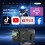 F600 Mini Smart Projector Auto Horizontal Correction180Rotatable blak 3