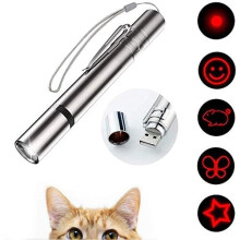 VOVIGGOL 7 in 1 Cat Toys LED Light Pointer Cat Dog Toys Indoor and Outdoor Playing Cat Interactive Toys Wand Cat Chaser Toys USB Rechargeable