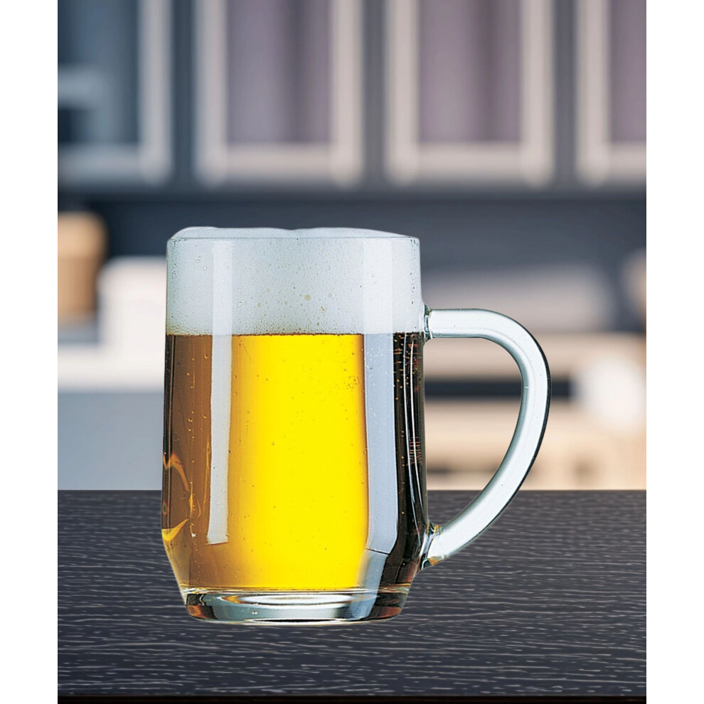 Traditional Beer Glass Tankard 1 Pint Beer Mug Pub Beer Glass