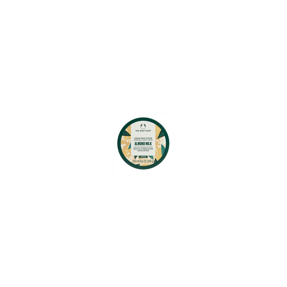 The Body Shop - Almond Milk Body Scrub - Tělový peeling pro suchou a citlivou pokožku 250ml