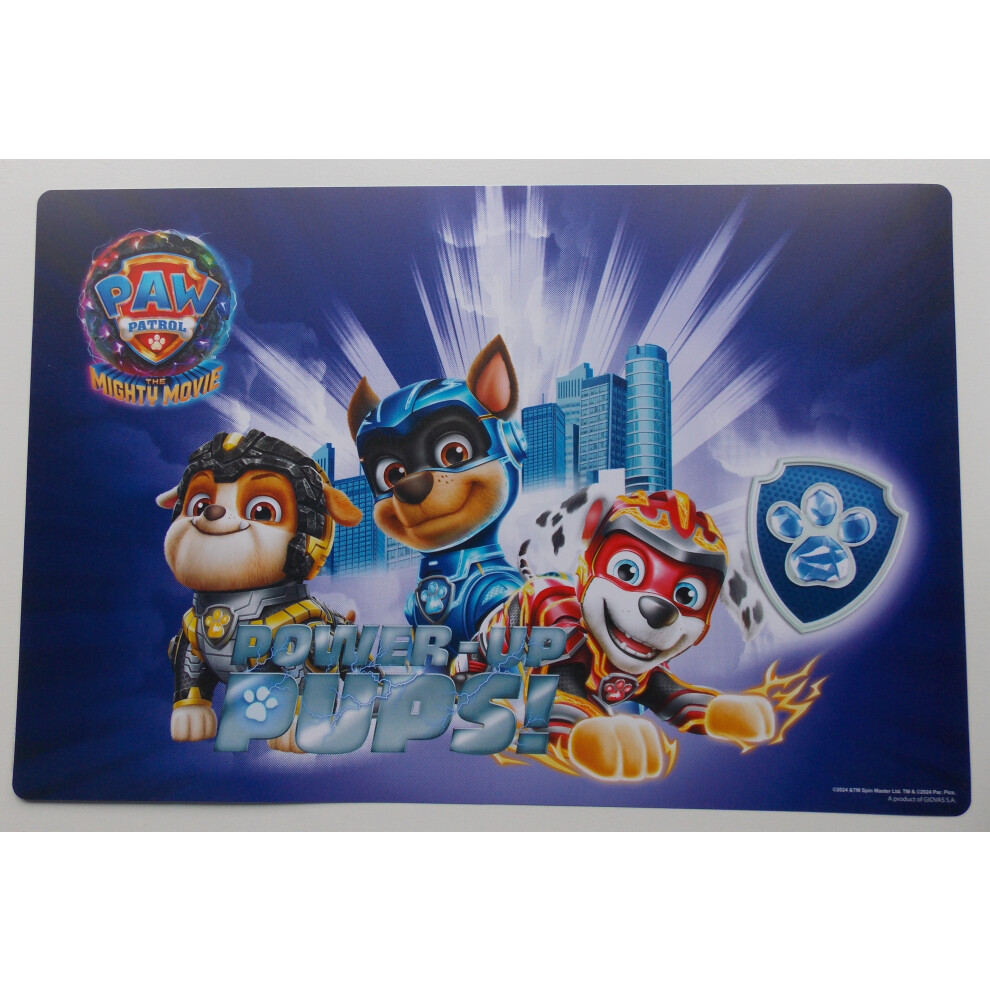 Paw Patrol Placemat 43 x 28 cm Kids Tablemat