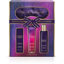 Baylis & Harding - Midnight Fig & Pomegranate Gift Set with Mask ( Fík & Granátové jablko ) - Dárková sada s maskou na oči