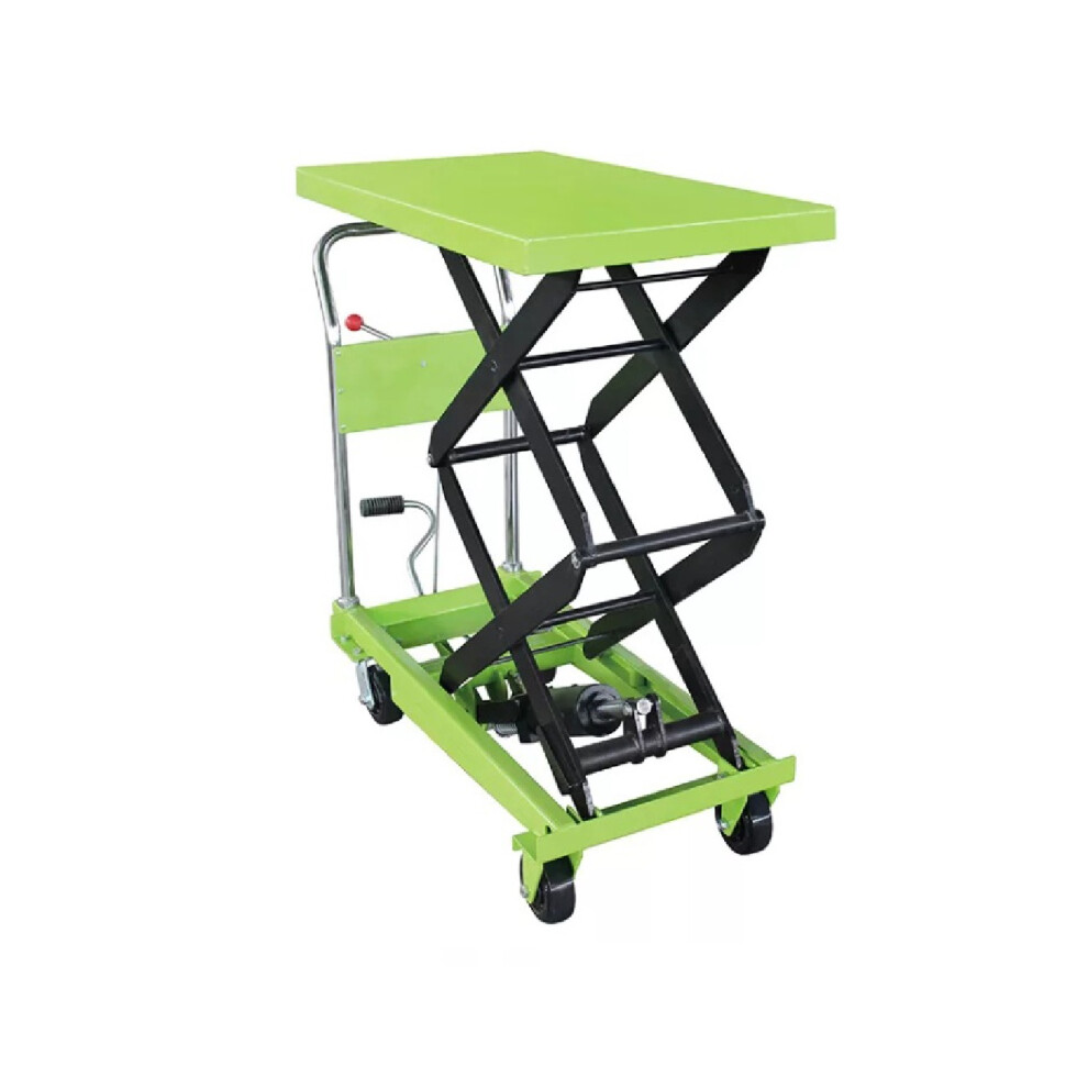 Hydraulic Scissor Lift Table Green 350KG (Lifting Mobile Platform)-image-OPC-PFCRS56-NEW