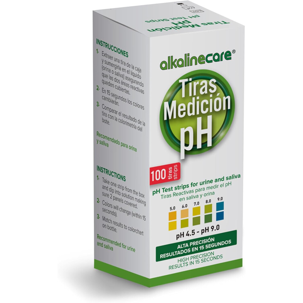 Dragontrading Alkaline Care Ph Test Strips For Urine And Saliva