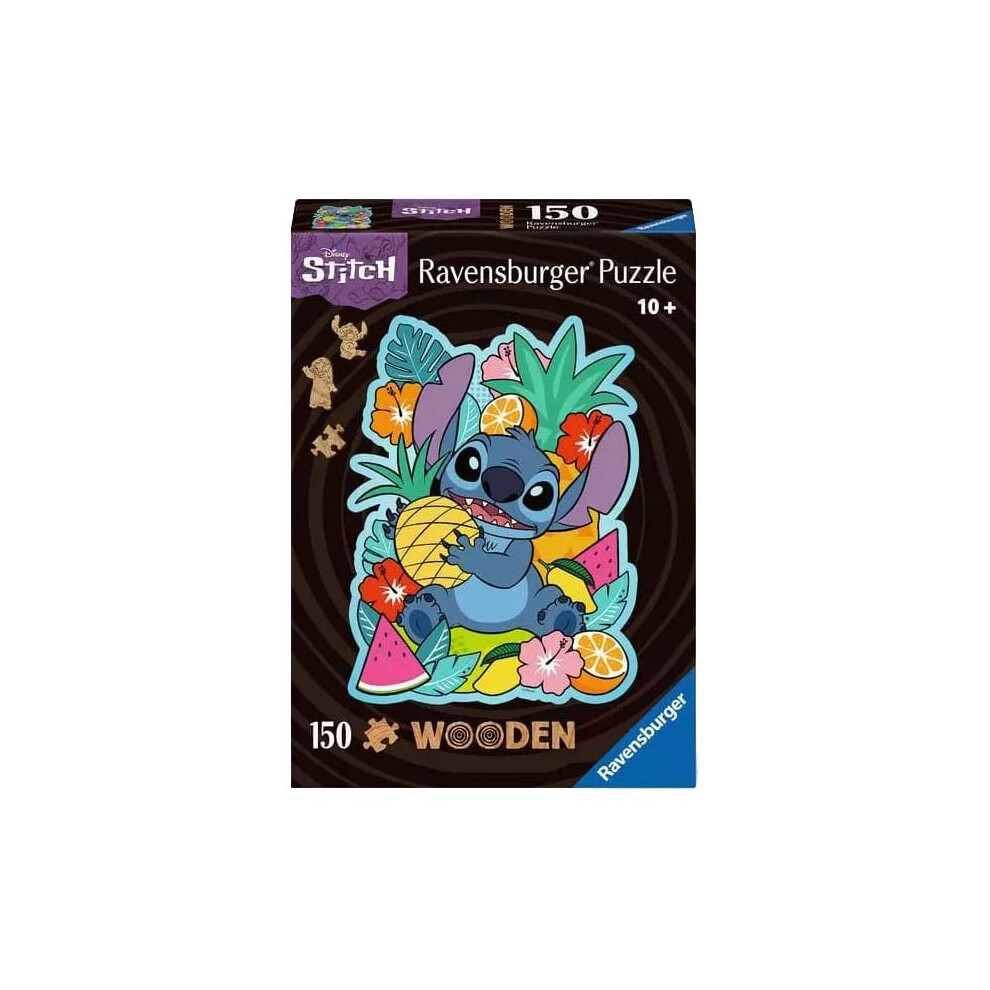 Disney WOODEN Jigsaw Puzzle Stitch (150 pieces)