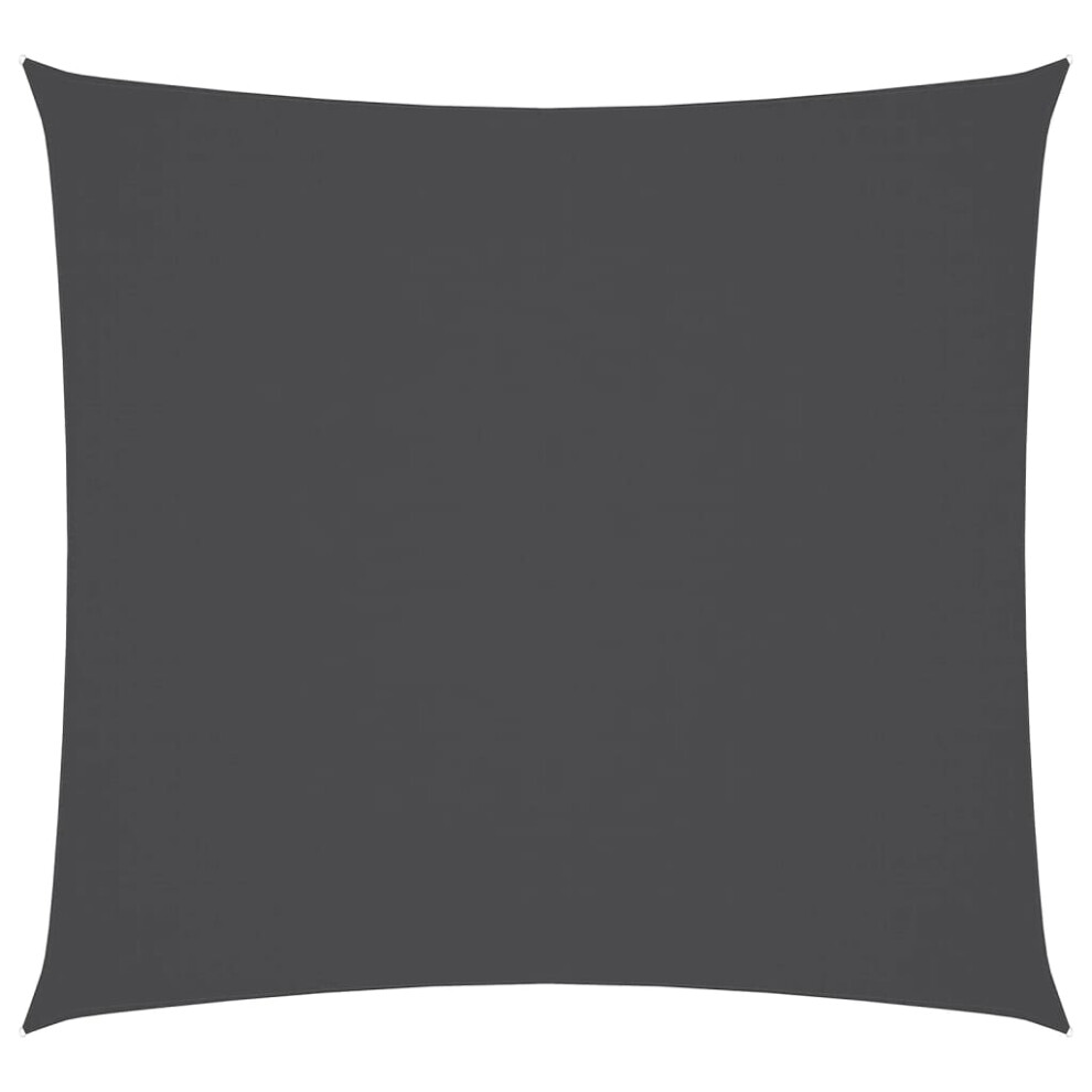 Vidaxl Sunshade Sail Oxford Fabric Square 4.5X4.5 M Patio Sunscreen Anthracite