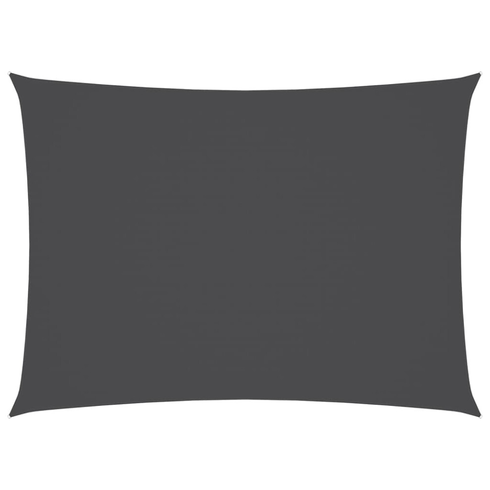 Vidaxl Sunshade Sail Oxford Fabric Rectangular 3X4.5 M Anthracite Sunscreen