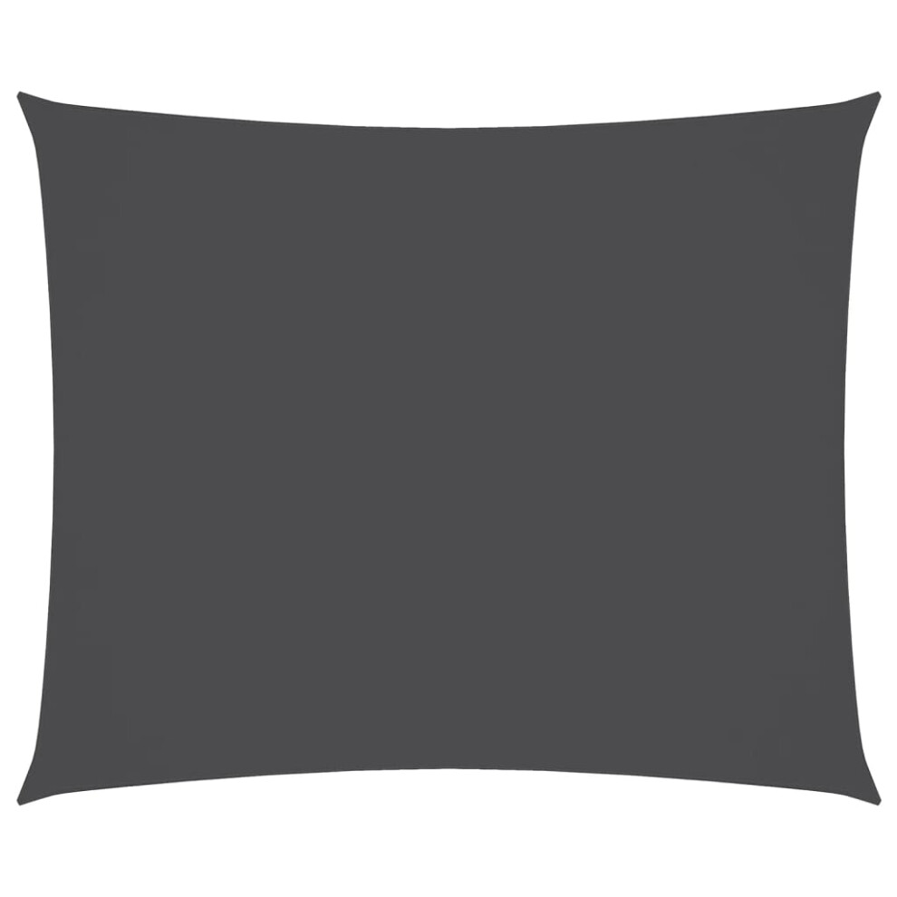 Vidaxl Sunshade Sail Oxford Fabric Rectangular 4X5 M Anthracite Sunscreen