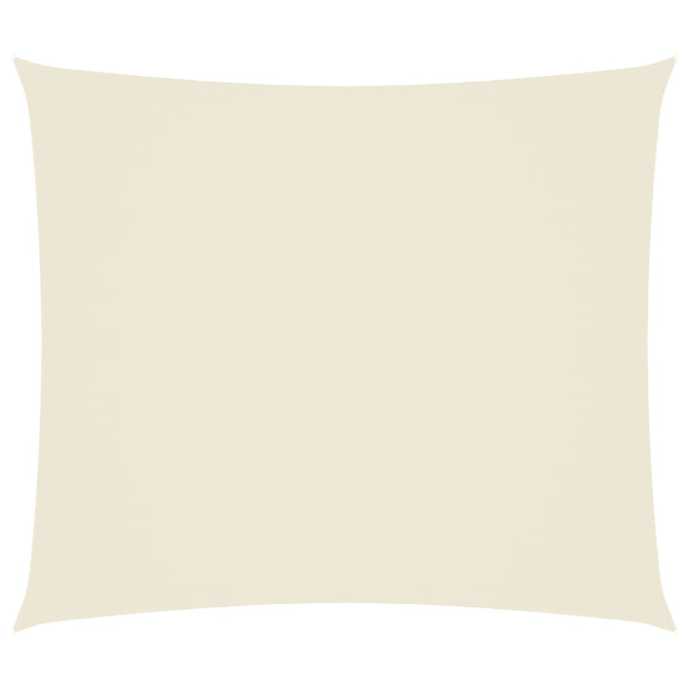 Vidaxl Sunshade Sail Oxford Fabric Rectangular 2X2.5 M Cream Shade Canopy