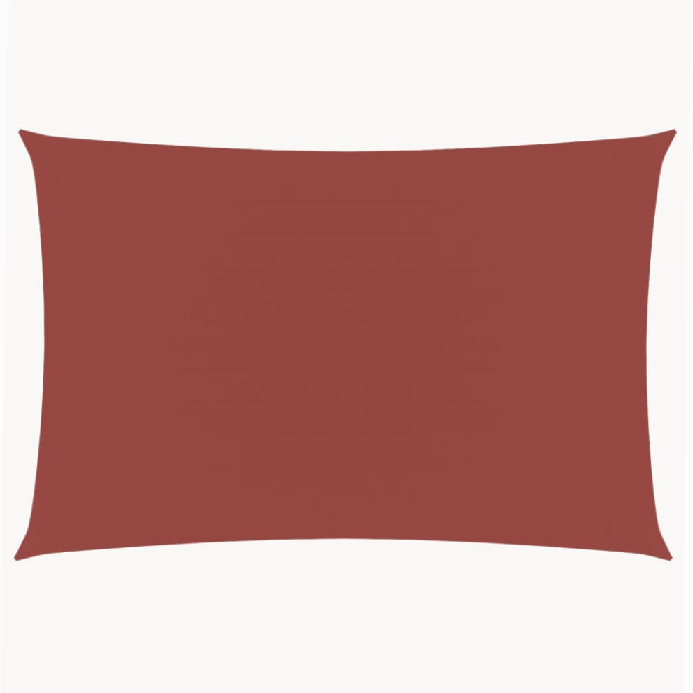 Vidaxl Sunshade Sail Oxford Fabric Rectangular 3.5X5 M Terracotta Sunscreen