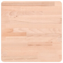(light brown, 40 x 40 x 1.5 cm) vidaXL Table Top Wooden Replacement Desk Top Dining Table Top Solid Wood Beech