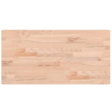 (natural, 80 x 40 x 2.5 cm) vidaXL Bathroom Countertop Vanity Top Wash Basin Worktop Solid Wood Beech