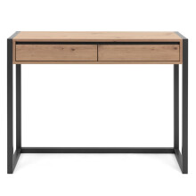 Finori Console Table Artisan Oak and Anthracite Grey Living Room Side Table