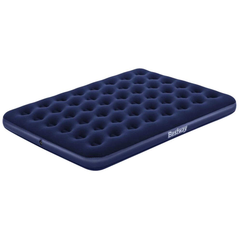 Bestway Inflatable Flocked Airbed Air Mattress Blow Up Bed For Camping 67003