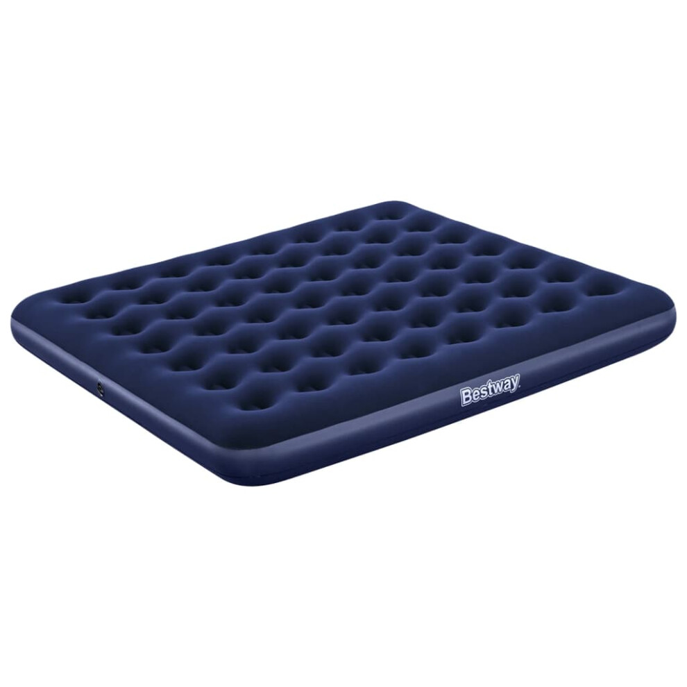 Bestway Inflatable Flocked Airbed Air Mattress Blow Up Bed For Camping 67004