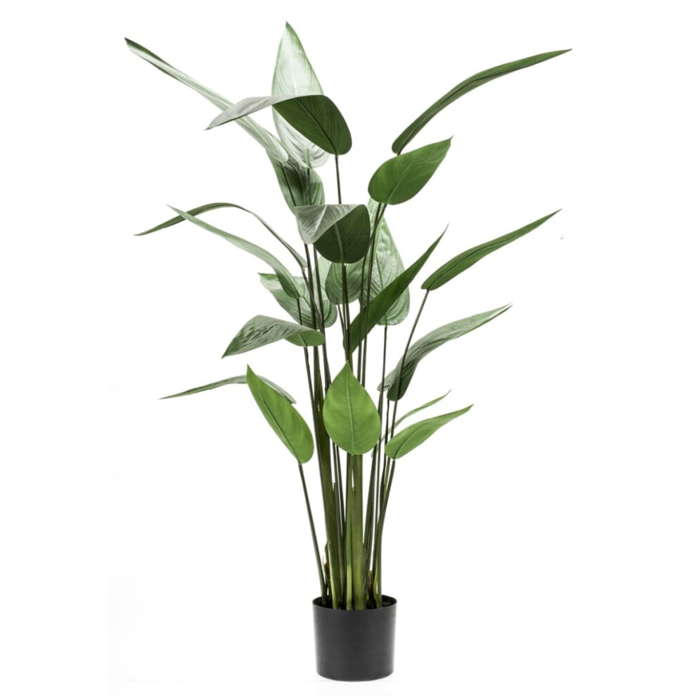 Emerald Artificial Heliconia Plant Garden House Decor Flower Green 125 cm 419837