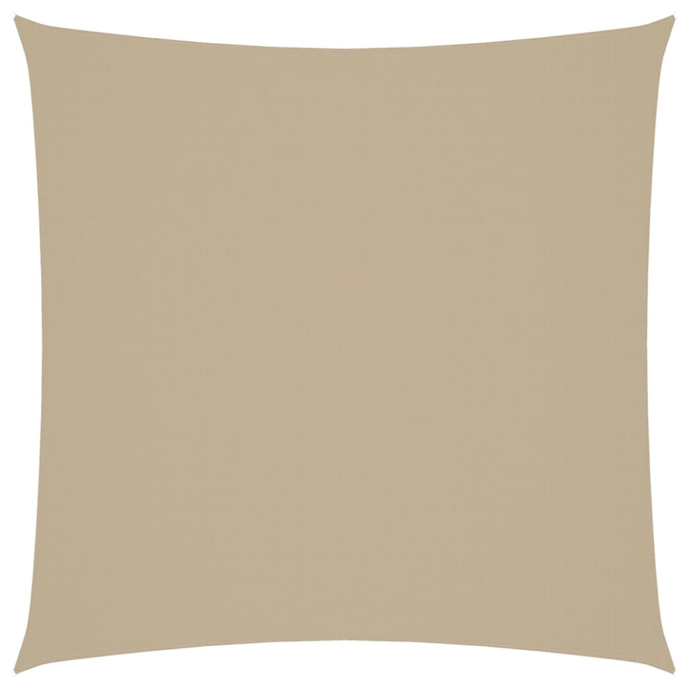 Vidaxl Sunshade Sail Oxford Fabric Square 2X2m Garden Awning Canopy Beige