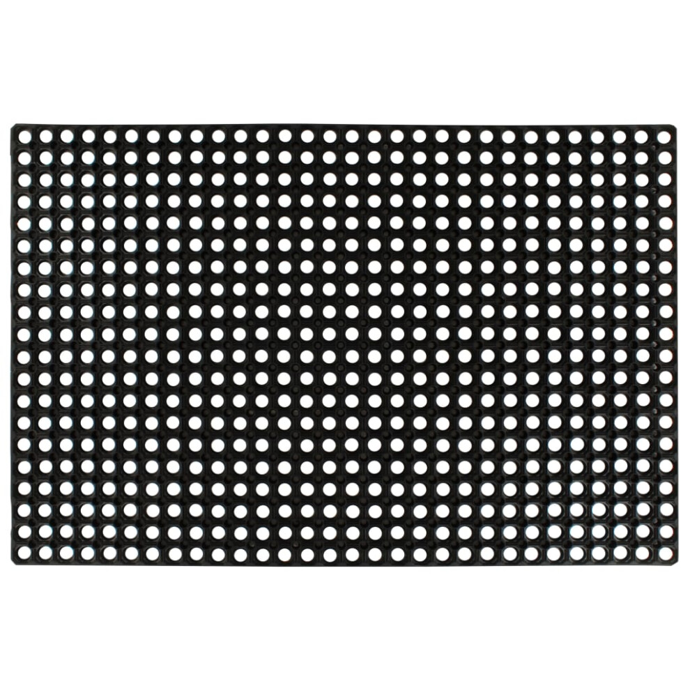 vidaXL Mat Home Door Mat Garage Office Entrance Floor Covering Rubber 22 mm