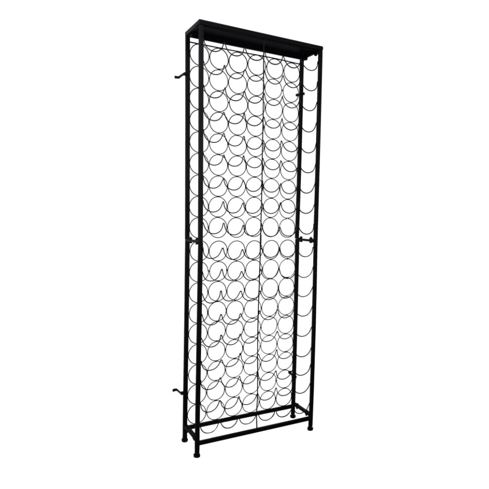 vidaXL Wine Rack for 108 Bottles Metal Drink Storage Holder Cabinet Furniture