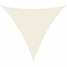 vidaXL Sonnensegel Oxford-Gewebe Dreieckig 3,6x3,6x3,6 m Creme