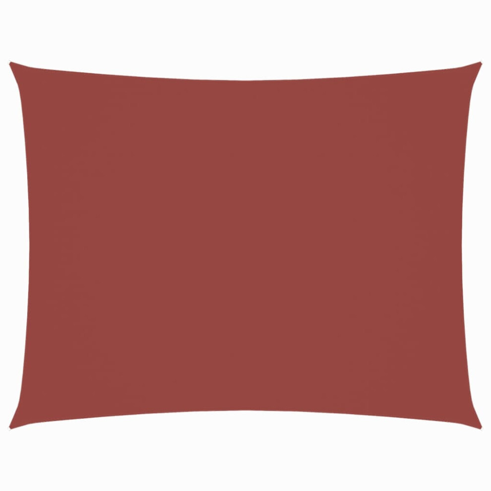 Vidaxl Sunshade Sail Oxford Fabric Rectangular 2X4m Terracotta Garden Awning