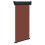 vidaXL sidemarkise til balkon 80 x 250 cm brun 1