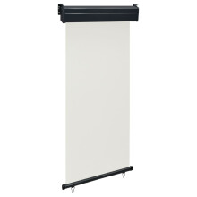 vidaXL sidemarkise til balkon 100 x 250 cm cremefarvet