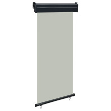 vidaXL sidemarkise til balkon 100 x 250 cm grå