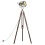 VidaXL vidaXL Solid Mango Wood Tripod Floor Lamp Home Office Pedestal Standing Light 1