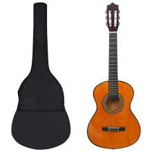 vidaXL Classical Guitar Beginner Set 8 Piece 1/2 34" Music Instrument Guitar