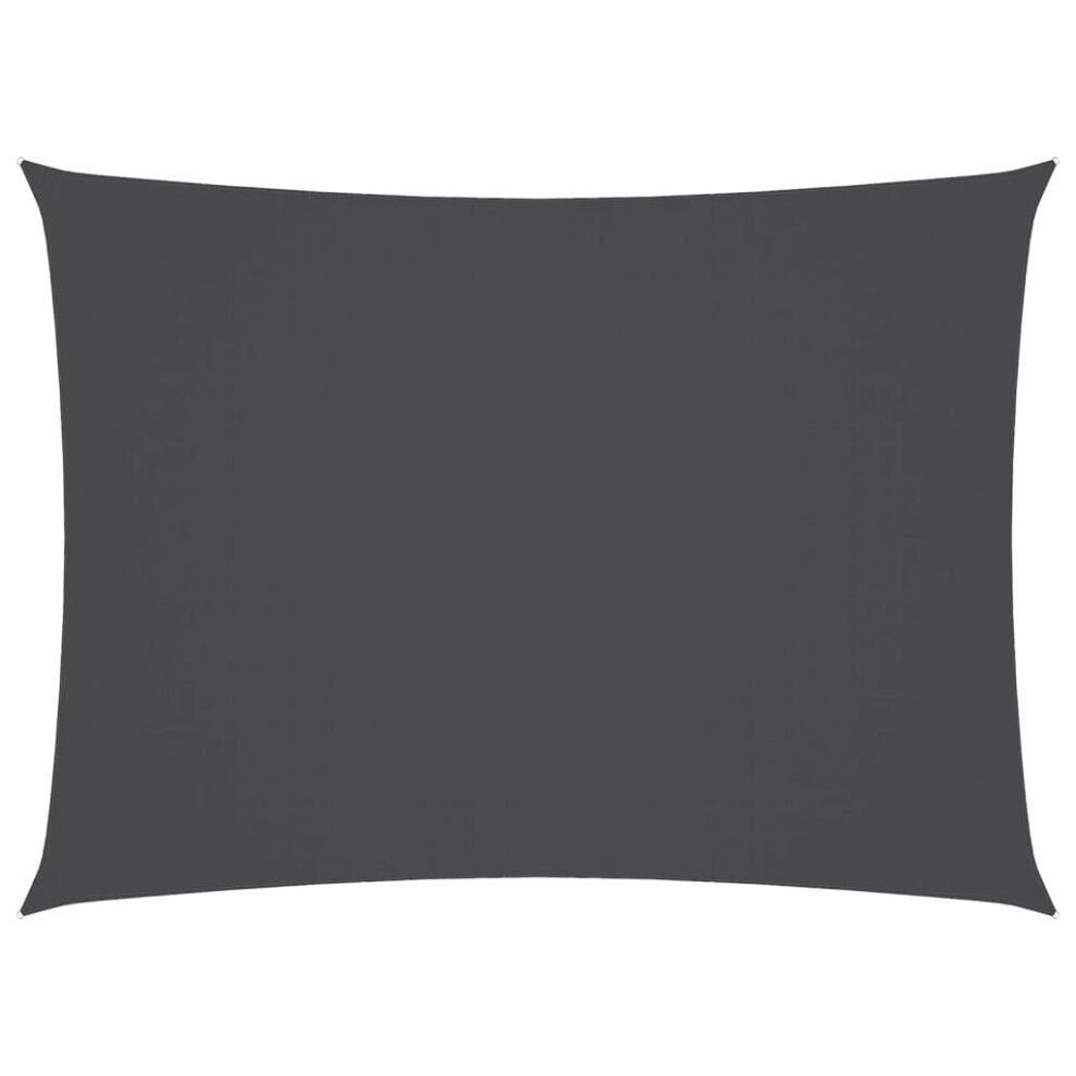 Vidaxl Sunshade Sail Oxford Fabric Rectangular 2.5X4.5 M Anthracite Sunscreen