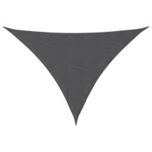vidaXL Sonnensegel Oxford-Gewebe Dreieckig 3x4x4 m Anthrazit