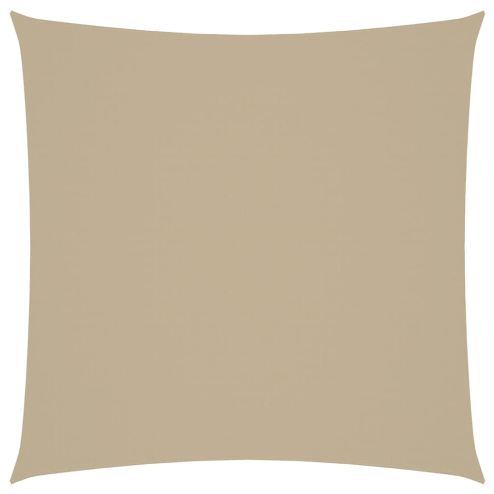 Vidaxl Sunshade Sail Oxford Fabric Square 4.5X4.5 M Beige Sunscreen Canopy