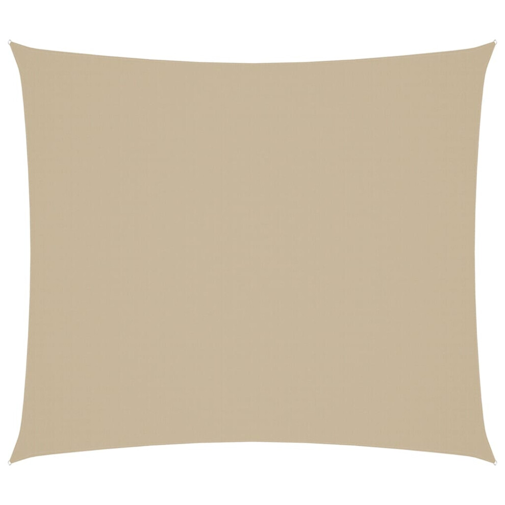 Vidaxl Sunshade Sail Oxford Fabric Rectangular 2X2.5 M Beige Sunscreen Patio