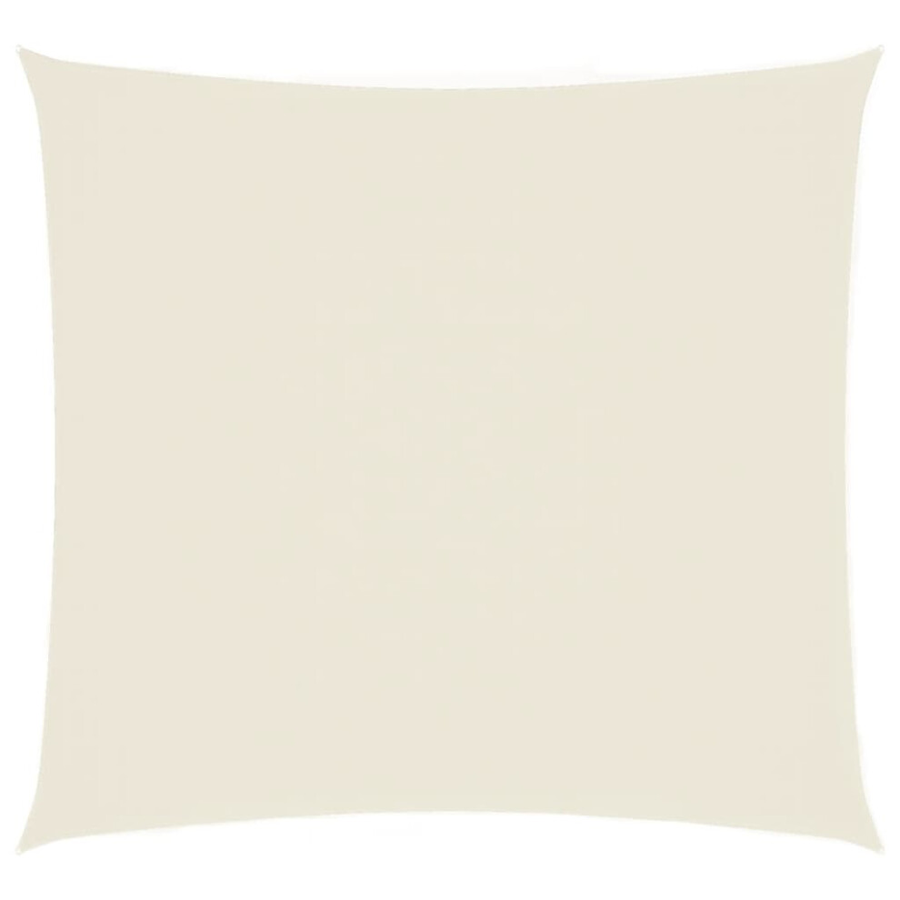 Vidaxl Sunshade Sail Oxford Fabric Square 4.5X4.5 M Cream Sunscreen Canopy