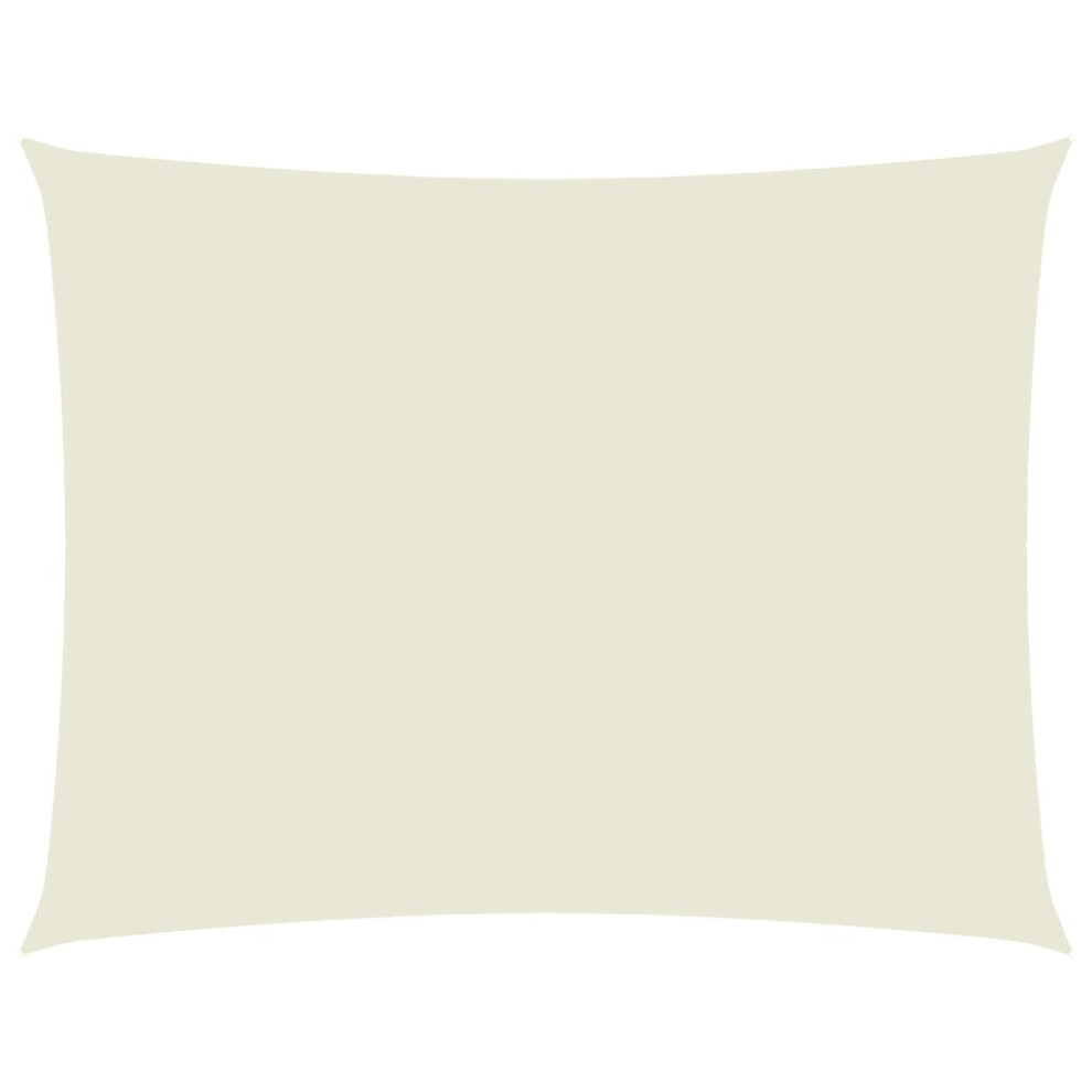 Vidaxl Sunshade Sail Oxford Fabric Rectangular 2.5X4 M Cream Sunscreen Canopy