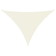 vidaXL Sonnensegel Oxford-Gewebe Dreieckig 5x6x6 m Creme