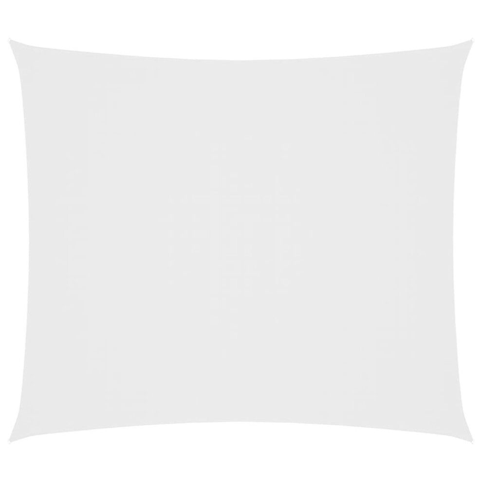 Vidaxl Sunshade Sail Oxford Fabric Rectangular 2X2.5 M White Sunscreen Canopy