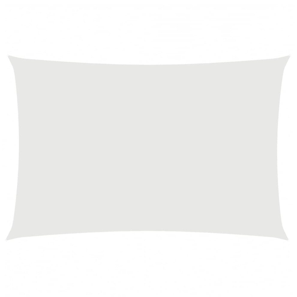 Vidaxl Sunshade Sail Oxford Fabric Rectangular 2X4 M White Sunscreen Canopy