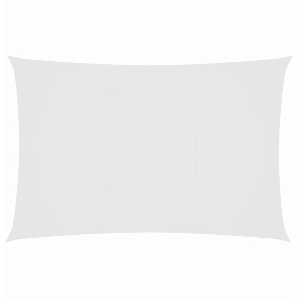 Vidaxl Sunshade Sail Oxford Fabric Rectangular 2X5 M White Sunscreen Canopy