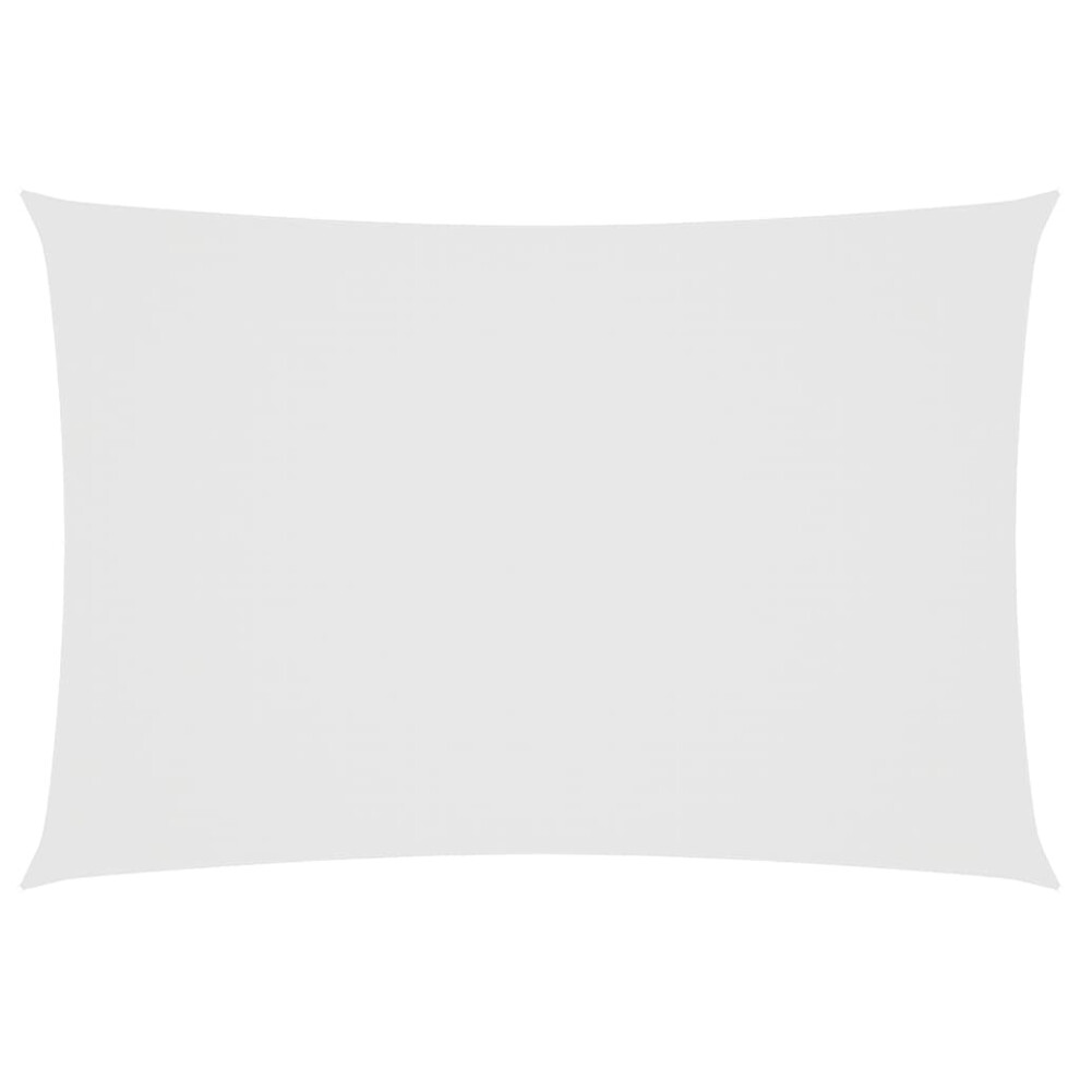 Vidaxl Sunshade Sail Oxford Fabric Rectangular 2.5X4.5 M White Patio Sunscreen
