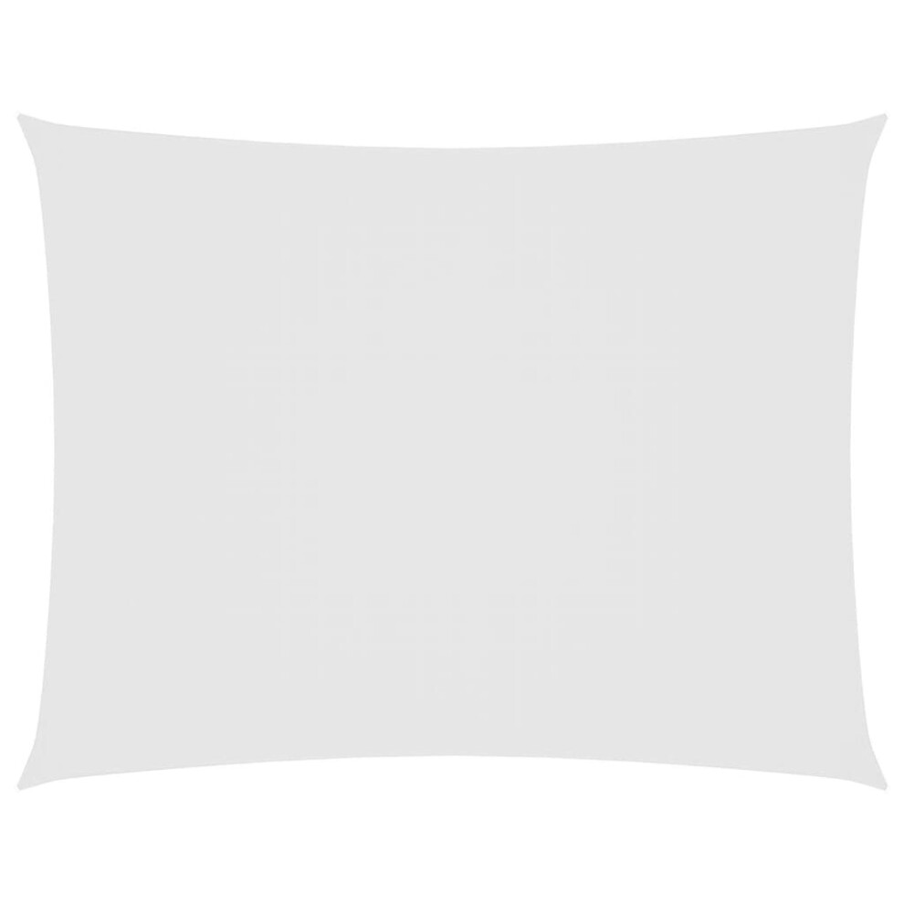 Vidaxl Sunshade Sail Oxford Fabric Rectangular 5X6 M Sunscreen Canopy White