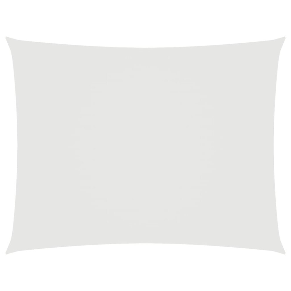 Vidaxl Sunshade Sail Oxford Fabric Rectangular 6X7 M Sunscreen Canopy White