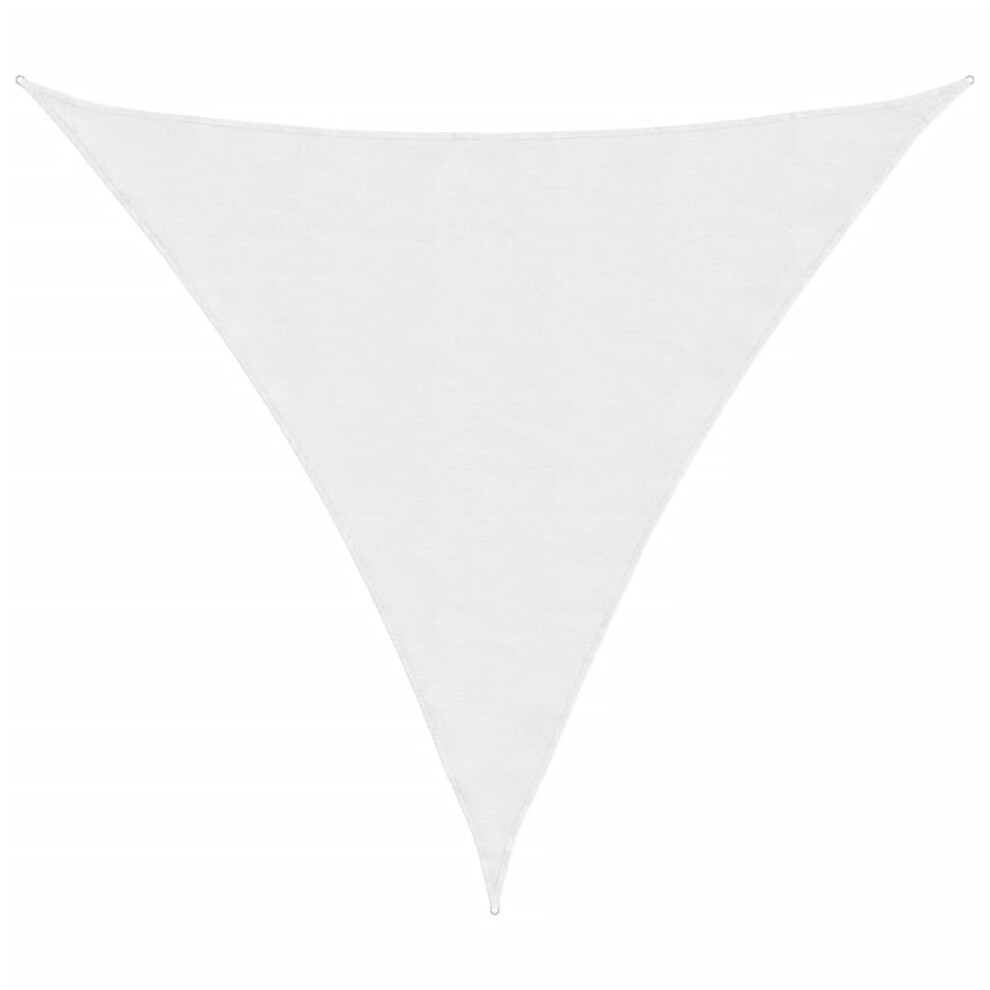 Vidaxl Sunshade Sail Oxford Fabric Triangular 3.6X3.6x3.6 M Sunscreen White