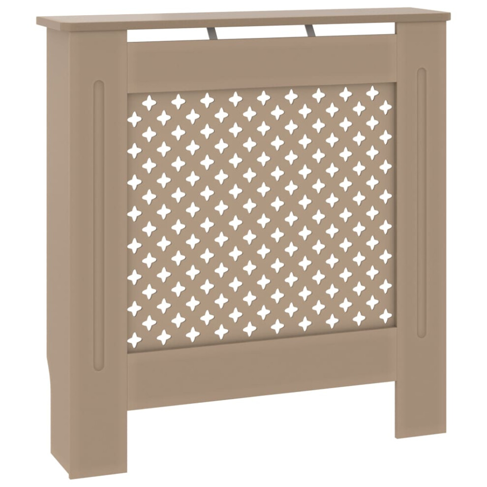 vidaXL MDF Radiator Cover Heating Cabinet Indoor Grill Furniture Heater Shelf