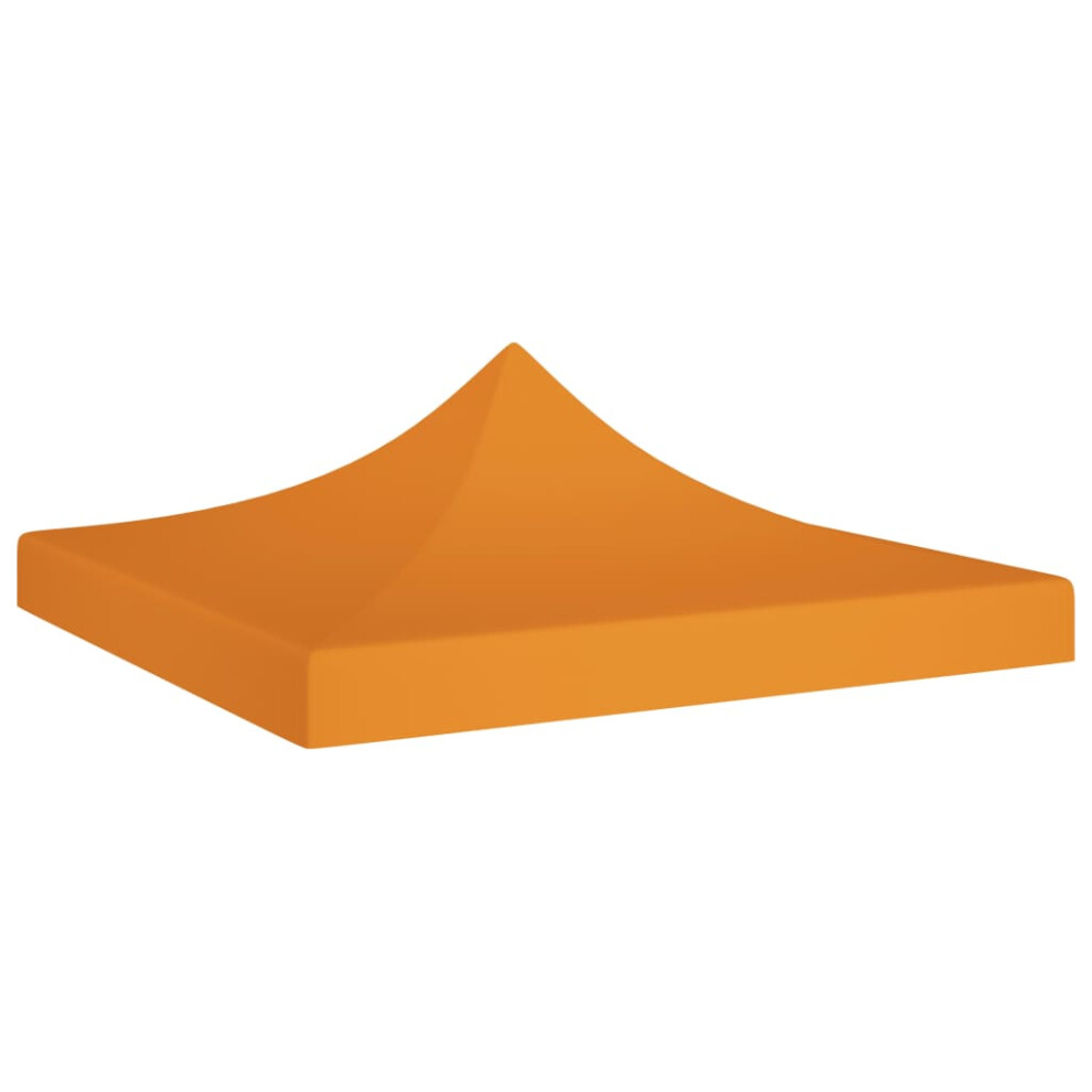 vidaXL Party Tent Roof 2x2 m Orange 270 g/mÂ² Replacement Canopy Gazebo Cover