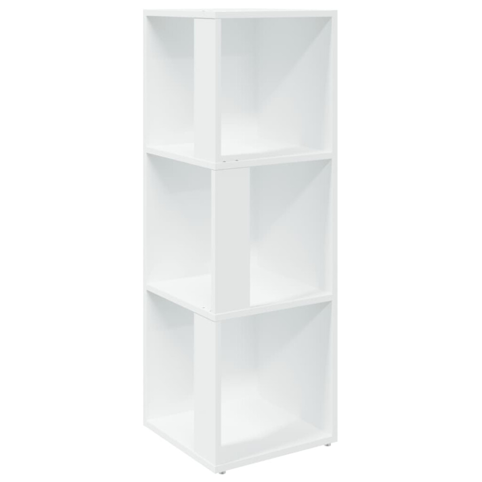 Vidaxl Corner Cabinet White 33x33x100 cm Engineered Wood - Image 2