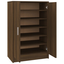 (brown oak) vidaXL Shoe Bench Hallway Bench Seat Shoe Organiser Shoe Rack Engineered Wood