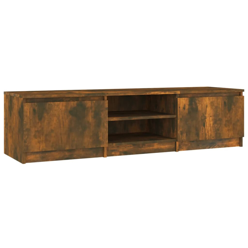 Vidaxl (Smoked Oak) Tv Cabinet Engineered Wood Tv Unit Media Centre Stand Multi Colours